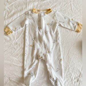 Carter's Goose Duck duckling Animals Footie 2-Way Zip Sleep & Play 6 Months